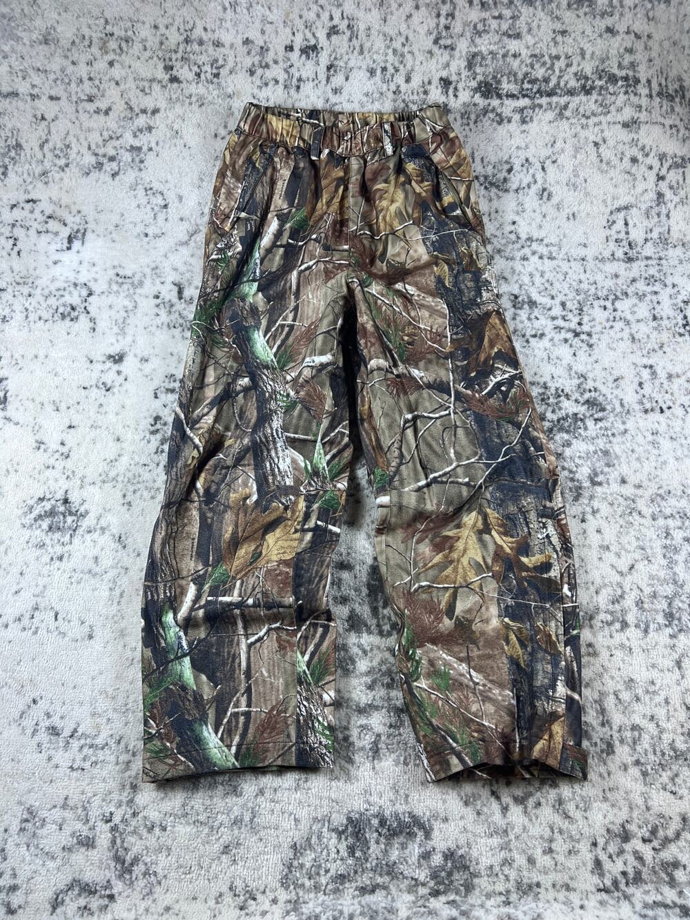 Gander Mountain Hunting Pants Youth XL Gray Brown Realtree Camo Outdoor Sports